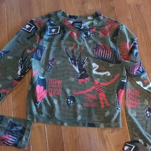 NIGHTMARE ON ELM STREET SHEER SHIRT